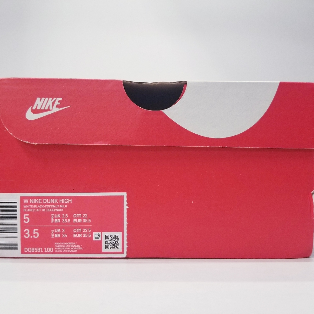Nike Wmn Dunk High White - Picture 6 of 6